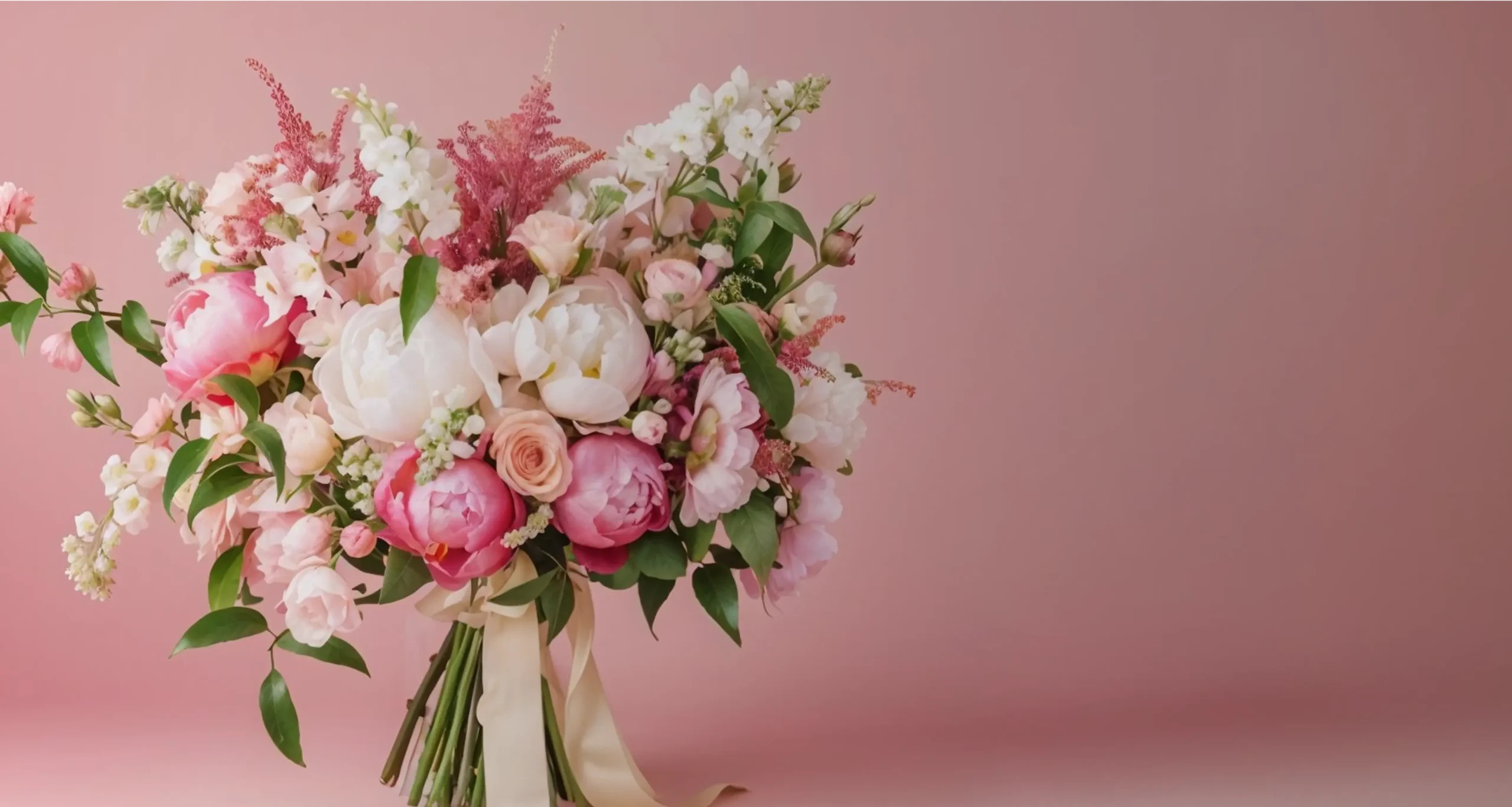 custom floral banner